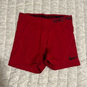 Red Nike Pros